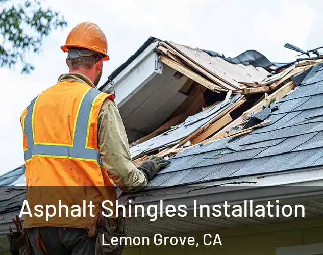  Asphalt Shingles Installation Lemon Grove, CA