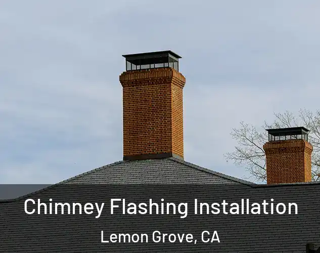  Chimney Flashing Installation Lemon Grove, CA