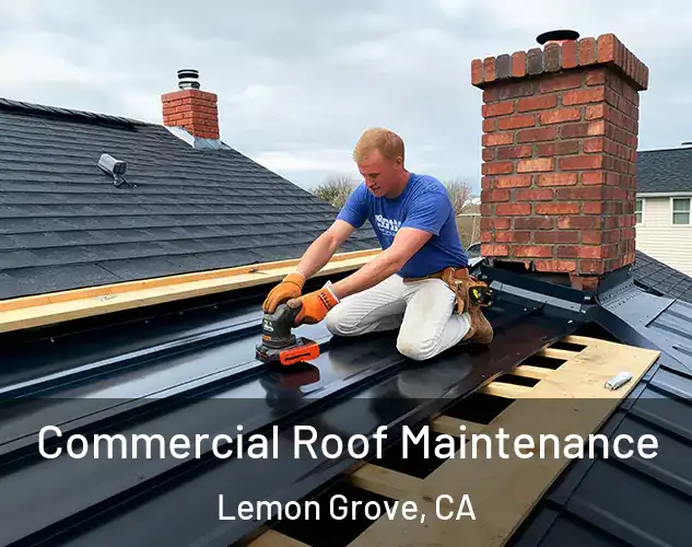  Commercial Roof Maintenance Lemon Grove, CA