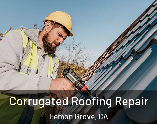  Corrugated Roofing Repair Lemon Grove, CA