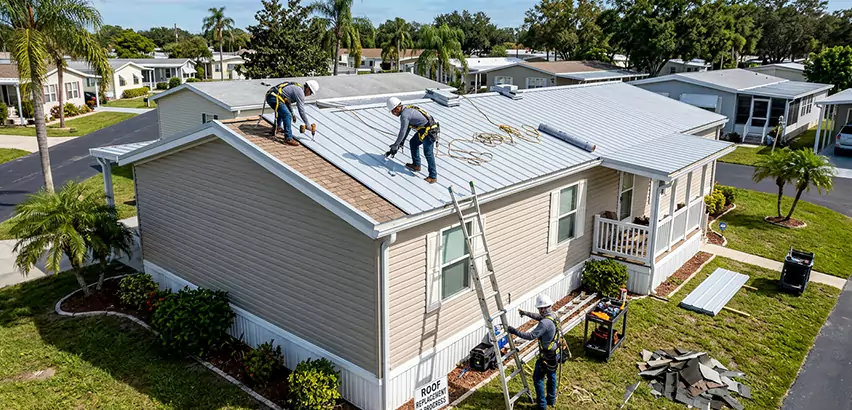 Mobile Home Metal Roof Replacement in Lemon Grove