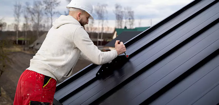 Tin Roof Ridge Cap Installation in Lemon Grove