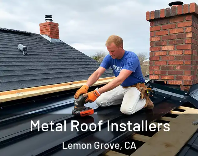  Metal Roof Installers Lemon Grove, CA