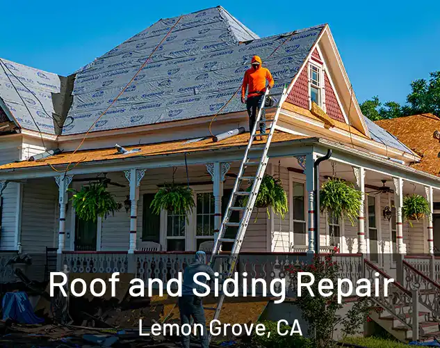  Roof and Siding Repair Lemon Grove, CA