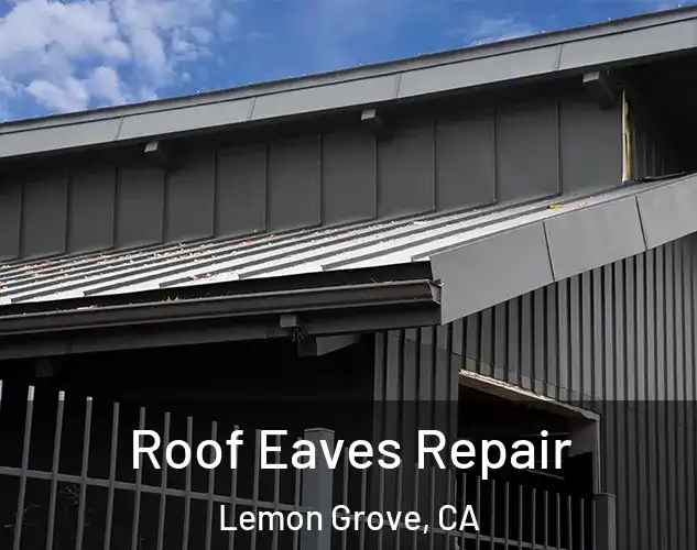  Roof Eaves Repair Lemon Grove, CA