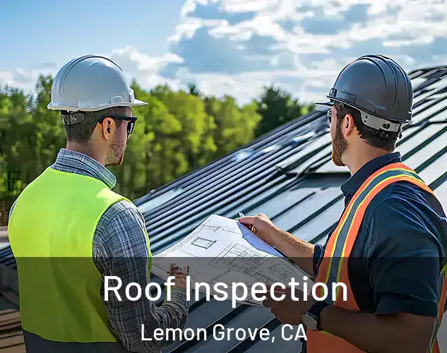  Roof Inspection Lemon Grove, CA
