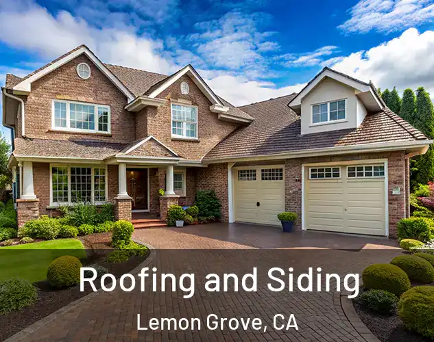  Roofing and Siding Lemon Grove, CA