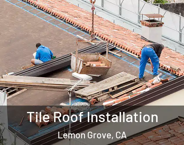  Tile Roof Installation Lemon Grove, CA